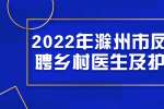 2022年滁州市凤阳县招聘乡村医生及护士公告