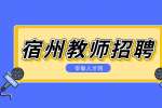 安徽人才网：宿州埇桥区博雅学校招聘初中教师