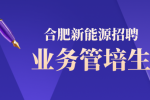 合肥新能源招聘业务管培生